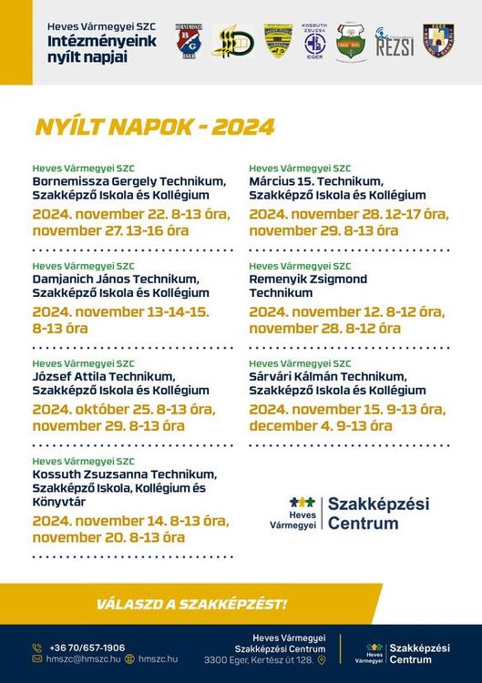 Nyílt napok 2024