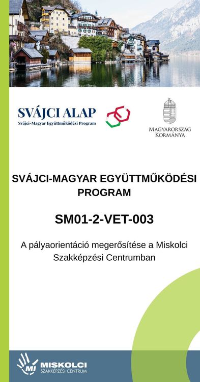A közös Svájci-Magyar Együttműködési Program ismertetésére iskolánkban