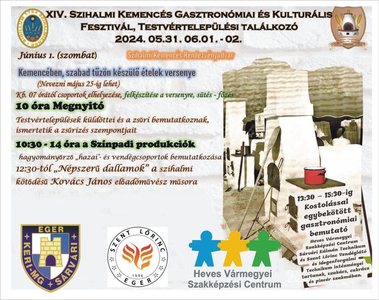 XIV. Szihalmi Kemencés Gasztronómiai és Kulturális Fesztivál
