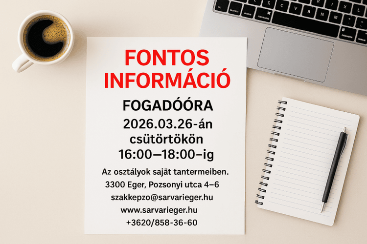 Fogadóóra 2026.
