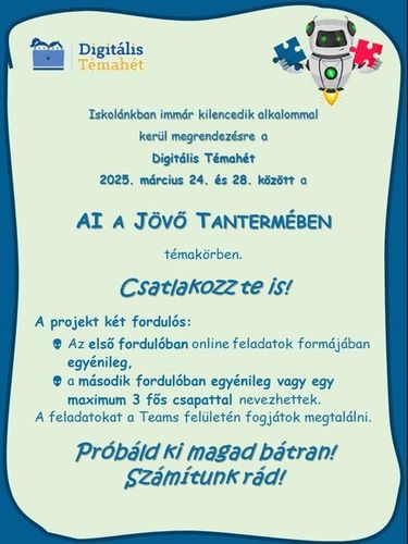 Digitális témahét 2025