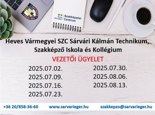 Vezetői ügyelet