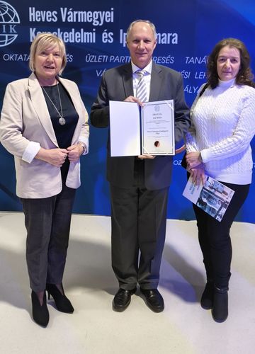 🏆 HATALMAS BÜSZKESÉG: Oktatónk, Gál Miklós rangos elismerést vehetett át! 👏