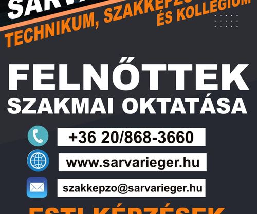 2026. INGYENES szakmai képzések felnőtteknek.